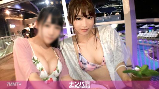 200GANA-2137 プールナンパ 27 人気のナイトプールで見つけた水着美女！知らない男にしつこく絡まれるわ、スイートだと聞いて通された部屋が夜景すら微妙な普通の部屋だわ…。ガン萎えだったにもかかわらず、アルコールが入った途端ヤりたい欲を抑えきれなくなり、同僚放置でセックス始めッ！！