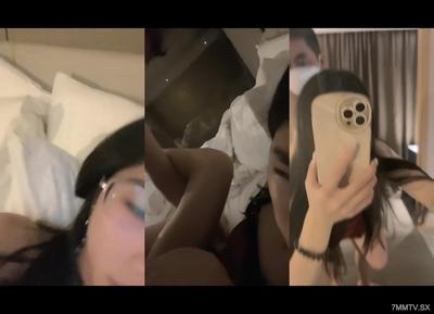 Tall Glasses Yujie Hotel Invites A Single Man To Have Sex With A Camera, And Then Fucks