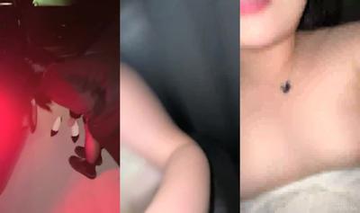 Slightly Fat Girl, Having Sex With Her Boyfriend Outdoors In A Car, With A Lot Of Unlocked Poses In The Car, Deep Throat And Mouth